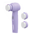 thumbnail image 1 of Conair True Glow Battery-Operated Facial Cleansing Brush, 3 Pieces, 1 of 7