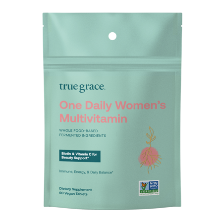 True Grace One Daily Women's Multivitamin 90 Vegan Tablets