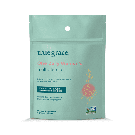 True Grace One Daily Women's Multivitamin 90 Vegan Tablets