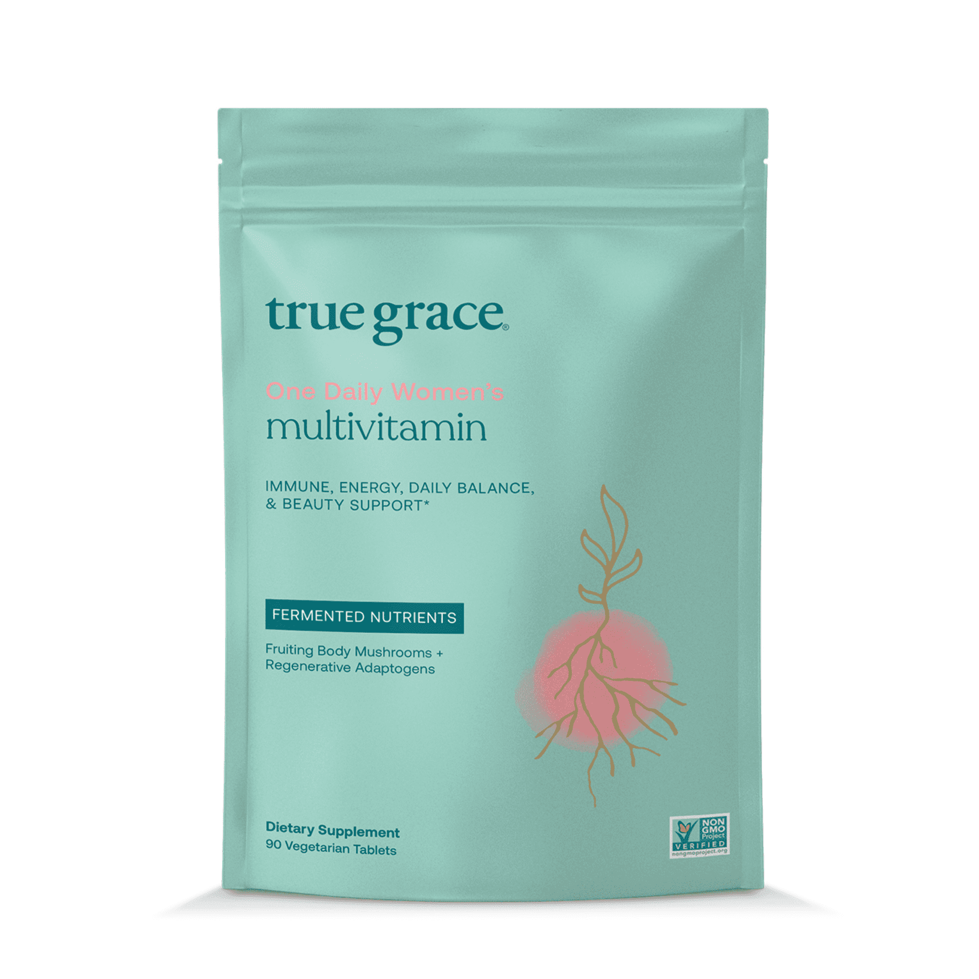 True Grace One Daily Women's Multivitamin 90 Vegan Tablets