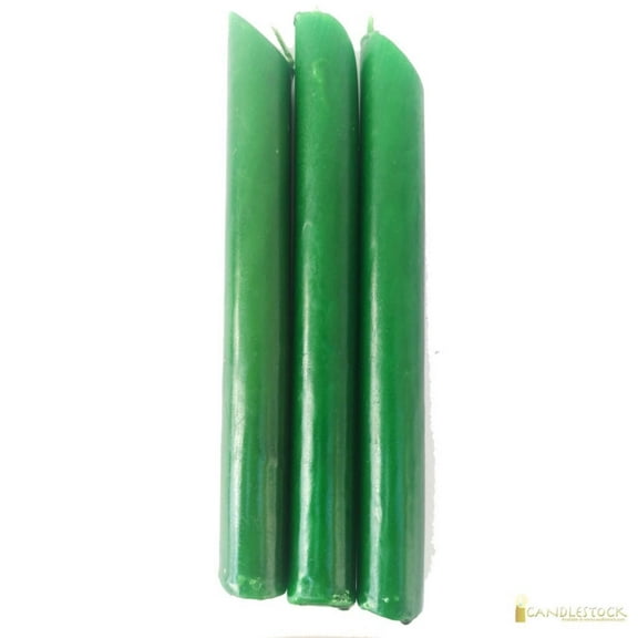 True Green Hand-Dipped Drip Candle 10 Pack