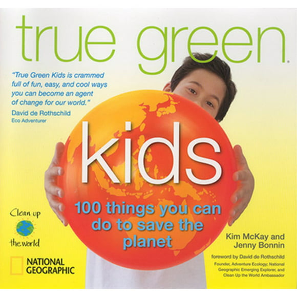 Pre-Owned True Green Kids: 100 Things You Can Do to Save the Planet  Paperback Kim Mckay, Jenny Bonnin