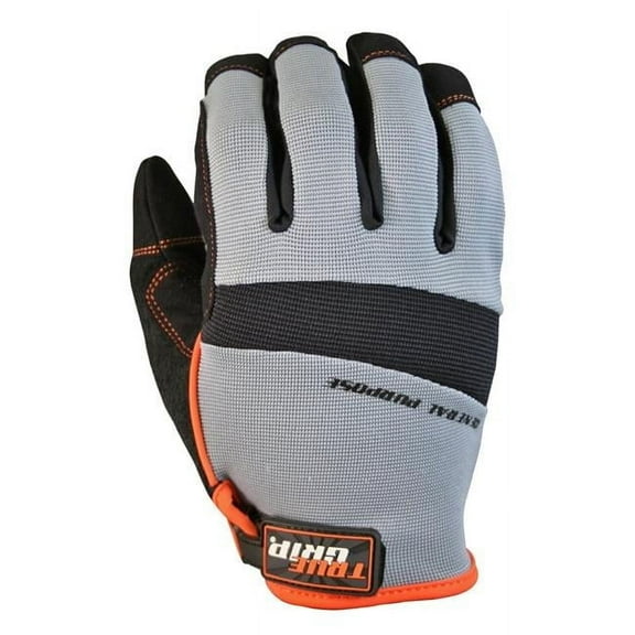 True Grip 90011-23 Women's General-Purpose Gloves, Black/Blue, L - Quantity 1