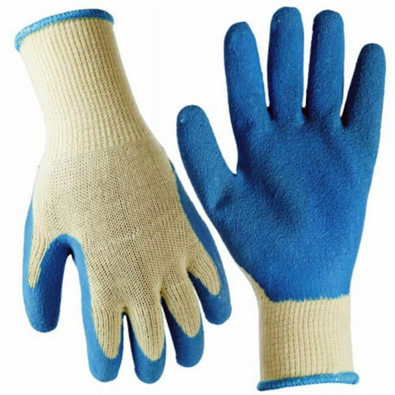 True Grip 91833-09 Latex Rubber Work Gloves, Men's L, 3-Pk. - Quantity 1