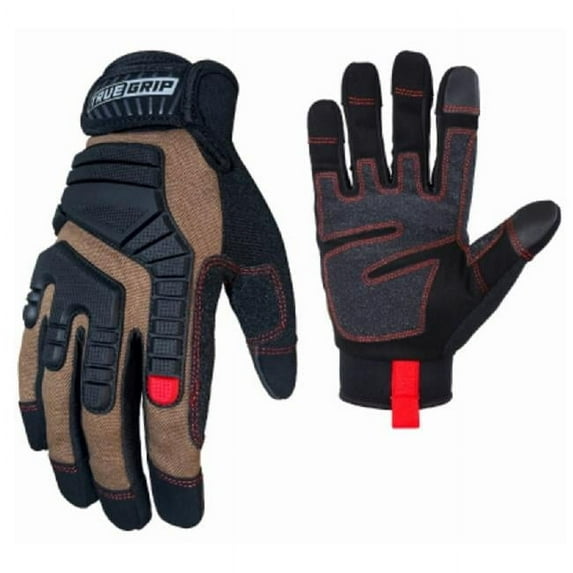 True Grip 98551-23 Duck Canvas Elite Gloves, Men's M - Quantity 1