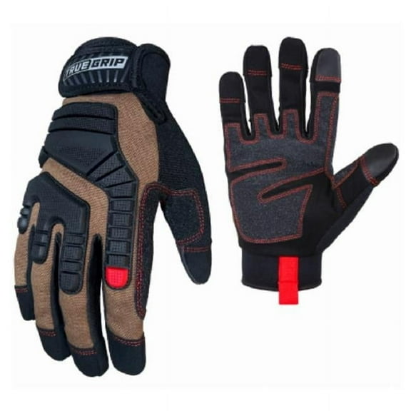 True Grip 98552-23 Duck Canvas Elite Gloves, Men's L - Quantity 1