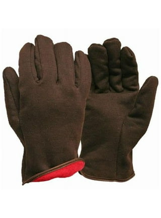 True Grip Suede Cowhide Leather Palm Work Gloves, Mesh Back, Men's