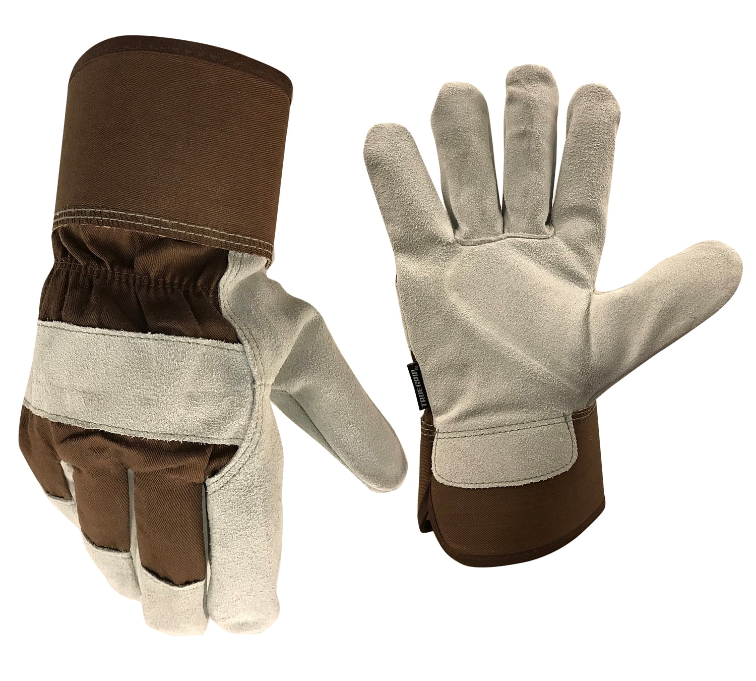 True Grip Insulated Suede Leather Palm Adult Female Cold Weather Gloves