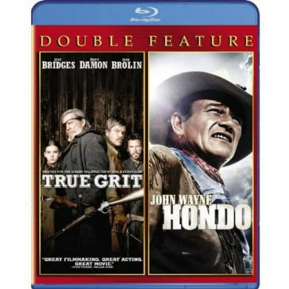 True Grit (2010) / Hondo Double Feature [Blu-ray]