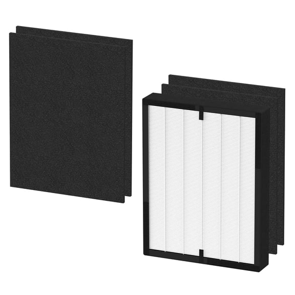 True HEPA 45i Replacement Filter for Alen BreatheSmart 45i Pure and Flex Bh400 Air Purifier, 1 Pack H13 Filter+4 pack Pre-Filter Activated Carbon, 3-in-1 Filter, Compared B4-Fresh/ FL40-Silver-Carbon