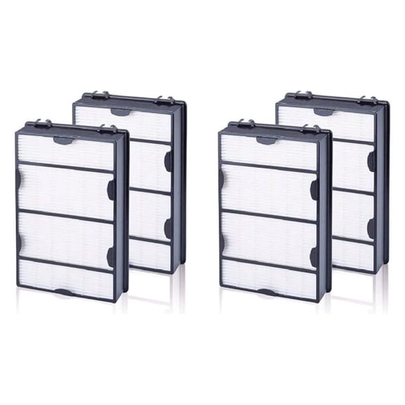 True HEPA Air Allergy Filter Replacement Compatible with Holmes HAPF600 HAPF600D HAPF600D-U2 Filter B, 4 Packs