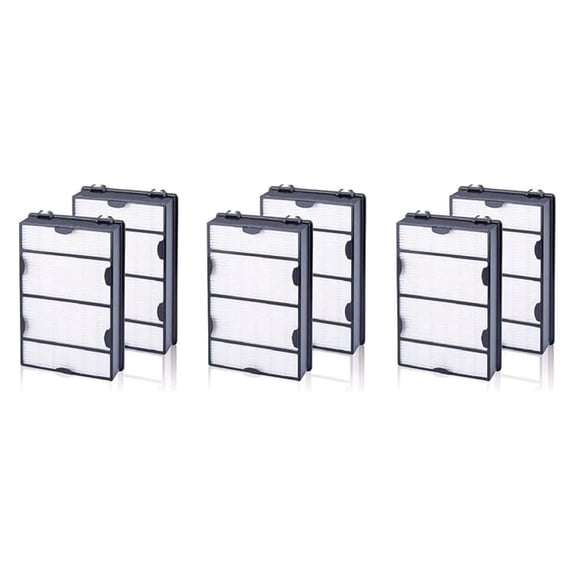 True HEPA Air Filter Replacement Compatible with Holmes HAPF600 HAPF600D HAPF600D-U2 Filter B, 6 Packs