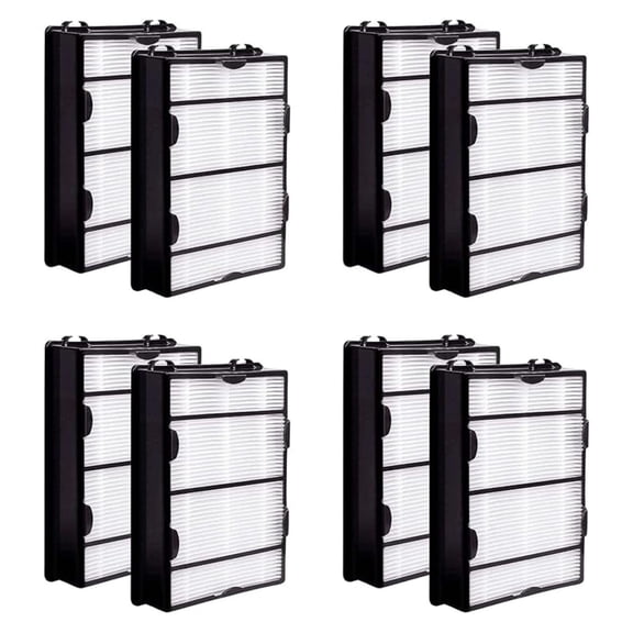 True HEPA Air Filter Replacement Compatible with Holmes HAPF600 HAPF600D HAPF600D-U2 Filter B, 8 Packs