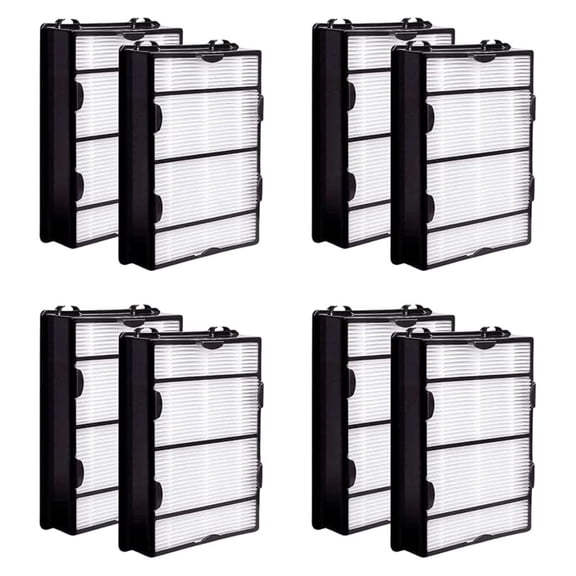 True HEPA Air Filter Replacement Compatible with Holmes HAPF600 HAPF600D HAPF600D-U2 Filter B, 8 Packs