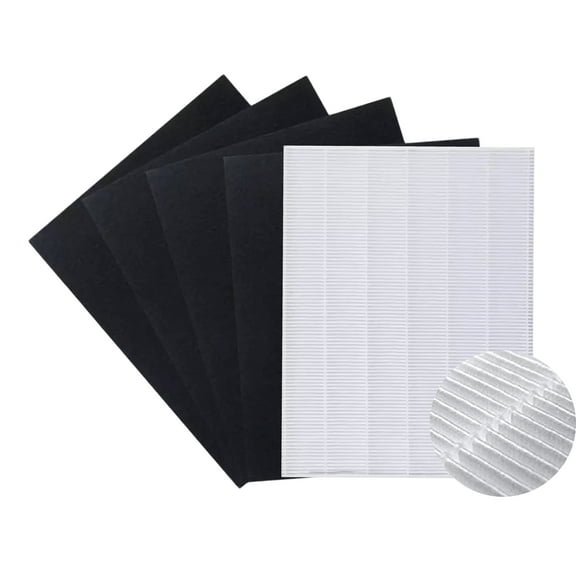 True HEPA Carbon C535 Replacement Filter For Winix Air Purifier Model WAC5300, WAC5500, WAC6300, 5000, 5000b, 5300, 5300-2, P300, EL490A, EL491A Filter A 115115 EL017, 1 Set