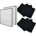 thumbnail image 1 of True HEPA Carbon Pre Filter Set For Sears Kenmore 83375, 83376, 83200, 83202 (Progressive 335), 83230, 83354, 83355 & 295 Series, 2 Packs, 1 of 5