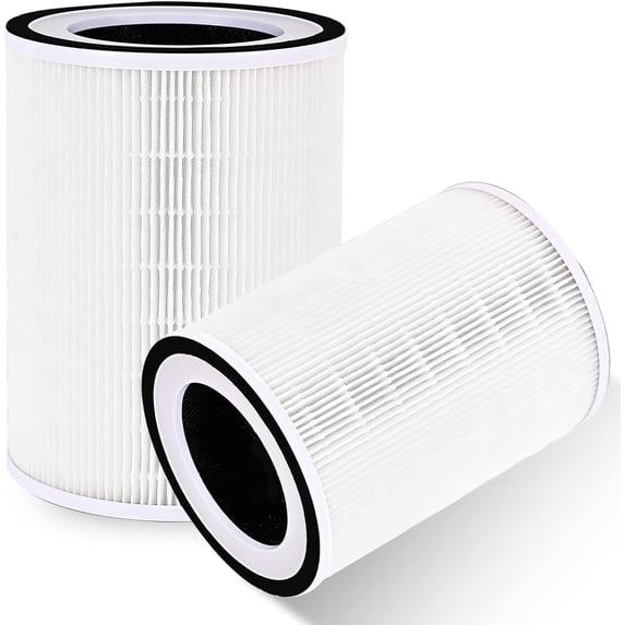 True HEPA KILO Filter 360°3 Stage Replacement Filters Compatible for Afloia KILO/KILO Pro/MIRO/MIRO Pro air purifier, H13 True HEPA filter, 2 PACK