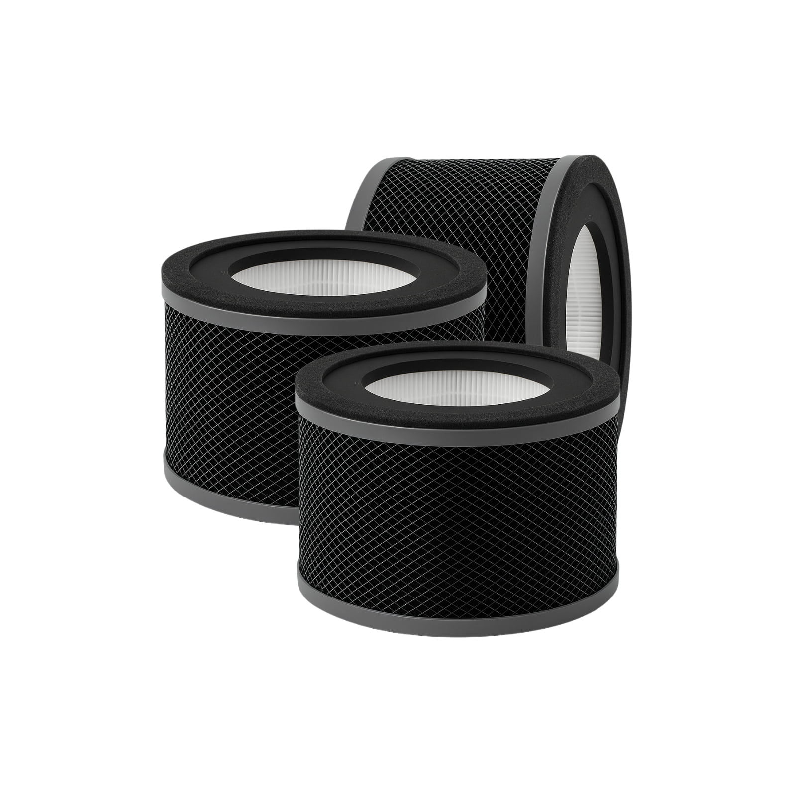 True HEPA Replacement Filter For TaoTronics TT-AP001 Air Purifier, 3 Filters