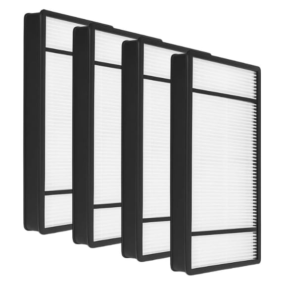 True HEPA Replacement Filter H Compatible with HRF- Fits Model HPA050, HPA150, HPA060, HPA160, HHT055, HHT155, 4 Packs