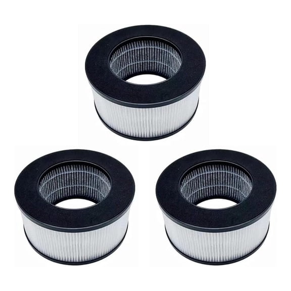 True HEPA Replacement Filter for CVS Health Desktop 3-in-1 True HEPA Activated Carbon, 3 Packs