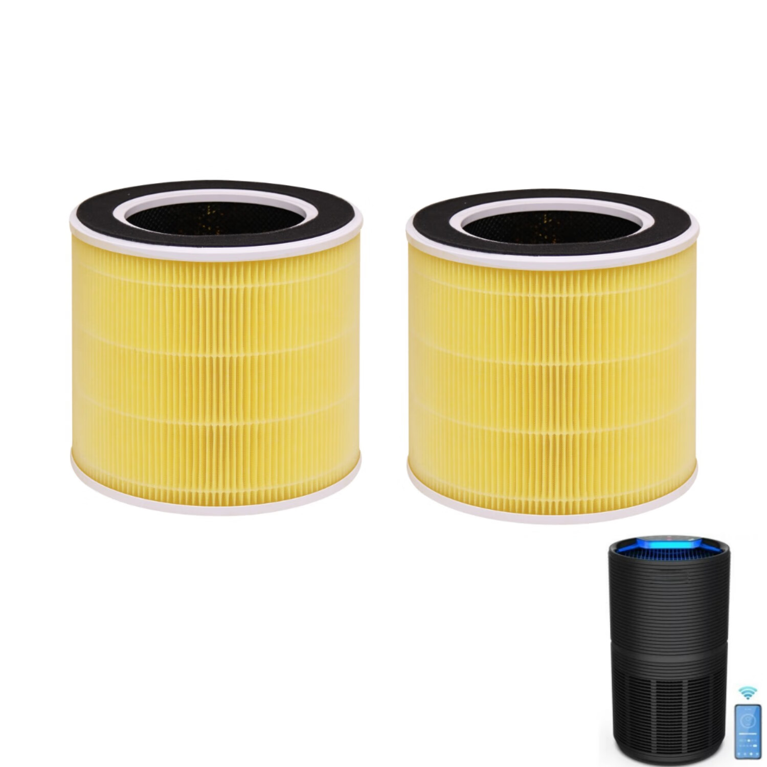 A&H Eureka/Sanitaire Style HF9 HEPA Filter Pkg