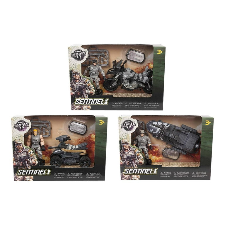 True Heroes Sentinel 1 - Action Figures with Vehicles - assorted