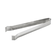 True Stainless Steel Ice Tongs for Cocktails, Home Bar Tools, 6", Set of 1