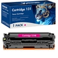 thumbnail image 1 of True Image 1-Pack Compatible Toner Cartridge for Canon 131M imageCLASS MF8280Cw MF628Cw MF624Cw LBP7110C Printer (Magenta), 1 of 6