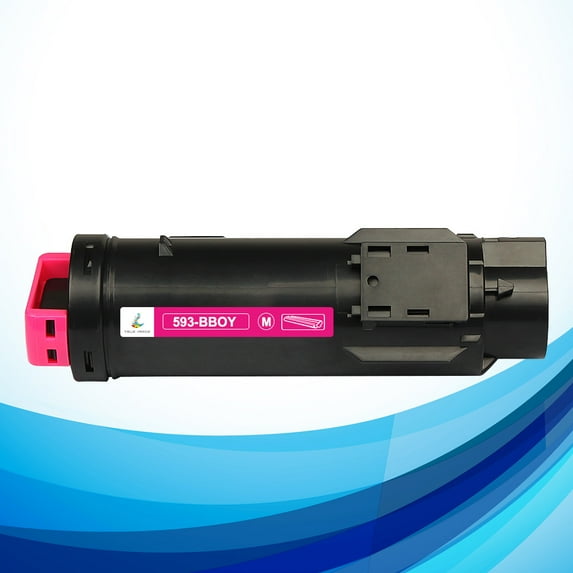 True Image 1-Pack Compatible Toner Cartridge for Dell 593-BBOY Work with Dell H625cdw H825cdw S2825cdn Printer (Magenta)