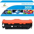 thumbnail image 1 of True Image 1-Pack Compatible Toner Cartridge for HP CE410X 305X Work with Pro 400 Color M451 MFP M475 CP2025 CM2320 Printer (Black), 1 of 11