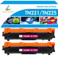 thumbnail image 1 of True Image 2-Pack Compatible Toner Cartridge for Brother TN-225 TN-225M Work With HL-3140CW 3142CW 3150CDW 3170CDW MFC-9130CW 9330CDW 9140CDN DCP-9020CDW Printer Ink(Magenta), 1 of 10