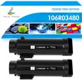 thumbnail image 1 of True Image 2-Pack Compatible Toner Cartridge for Xerox 106R03480 Phaser 6510N 6510DNM 6510DNI WorkCentre 6515N 6515DNM 6515DNI Printer (Black), 1 of 11