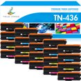thumbnail image 1 of True Image 20-Pack Compatible Toner Cartridge for Brother TN436 TN-436 MFC-L8900CDW HL-L9310CDW HL-L8360CDW HL-L9310CDW MFC-L9570CDW Printer (5*Black,5*Cyan,5*Magenta,5*Yellow), 1 of 10