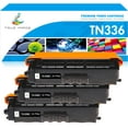 thumbnail image 1 of True Image 3-Pack Compatible Toner Cartridge for Brother TN-336BK TN336 Work with HL-4150CDN HL-8350CDWT MFC-L8850CDW MFC-L8600CDW MFC-9970CD Printer (Black), 1 of 11
