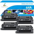 thumbnail image 1 of True Image 4-Pack Compatible Toner Cartridge for CC364A 64A LaserJet P4014 P4015n P4015x P4515n P4515x Printer (Black), 1 of 11