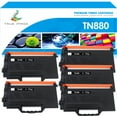 thumbnail image 1 of True Image 5-Pack Compatible Toner Cartridge for Brother TN-880 TN880 HL-L6200DW HL-L6400DW HL-L6300DW MFC-L6800DW MFC-L6900DW MFC-L6700DW Printer (Black), 1 of 9