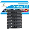 thumbnail image 1 of True Image 6-Pack Compatible Toner Cartridge Hign Yeild for Canon 125 LBP6000 MF3010 Printer(Black), 1 of 11