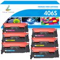 thumbnail image 1 of True Image 6-Pack Compatible Toner Cartridge for Samsung CLT-Y406S 406S Work with CLP-360 CLX-3300 CLX-3305FW CLX-3306W CLX-3306FN Xpress C460W C410W (2*Cyan,2*Magenta,2*Yellow), 1 of 12