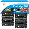 thumbnail image 1 of True Image 8-Pack Compatible Toner Cartridge for Canon 104 for imageCLASS D420 MF4150 MF4270 MF4350 MF4370 MF4690 FAXPHONE L90 Printer (Black), 1 of 10