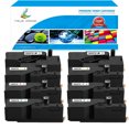 thumbnail image 1 of True Image 8-Pack Compatible Toner Cartridge for Xerox 106R02759 Phaser 6020 6022 WorkCentre 6025 6027 Printer (2*Black,2*Cyan,2*Magenta,2*Yellow), 1 of 10