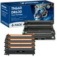 MICOTONER Compatible TN660 Toner Cartridge & DR630 Drum Unit for ...