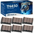 thumbnail image 1 of True Image Compatible Toner Cartridge for Brother TN-450 TN450 TN 450 TN420 High Yield works with HL-2220 2230 2240 2270, MFC-7360 7460DN 7860DW DCP-7060 7070DW Printer Ink (Black 30-Pack), 1 of 6