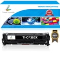 thumbnail image 1 of True Image Compatible Toner Cartridge for HP 312X 312A CF380X LaserJet Pro MFP M476nw/M476dn/M476dw Printer Ink (Black 1-Pack), 1 of 5
