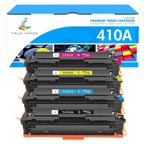 True Image Compatible Toner Cartridge for HP 410A/CF410A, CF411A, CF412A, CF413A