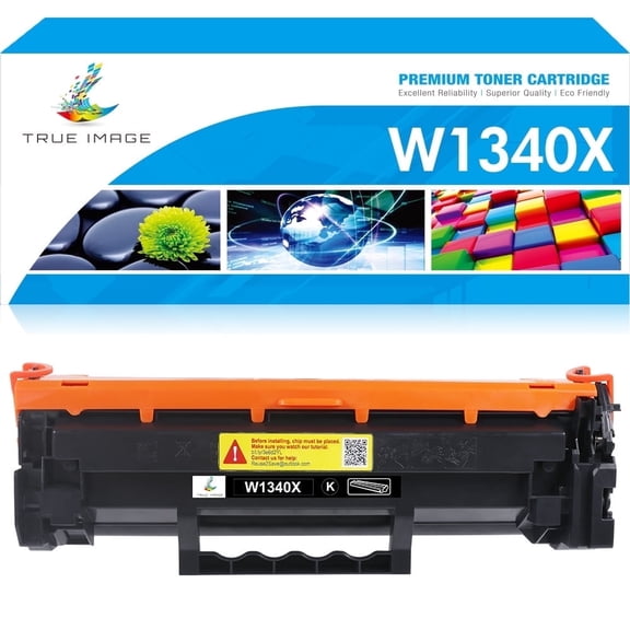 True Image Compatible Toner Cartridge (no Chip,with Tools) Compatible for W1340X 134X Work with M209dw MFP M234dw M234sdn M234sdw Printer (Black 1-Pack)