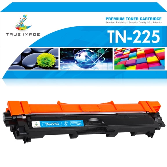 True Image Compatible Toner for Brother TN-221 TN-225 TN-221BK HL-3140CW MFC-9130CW(Black 1-Pack)