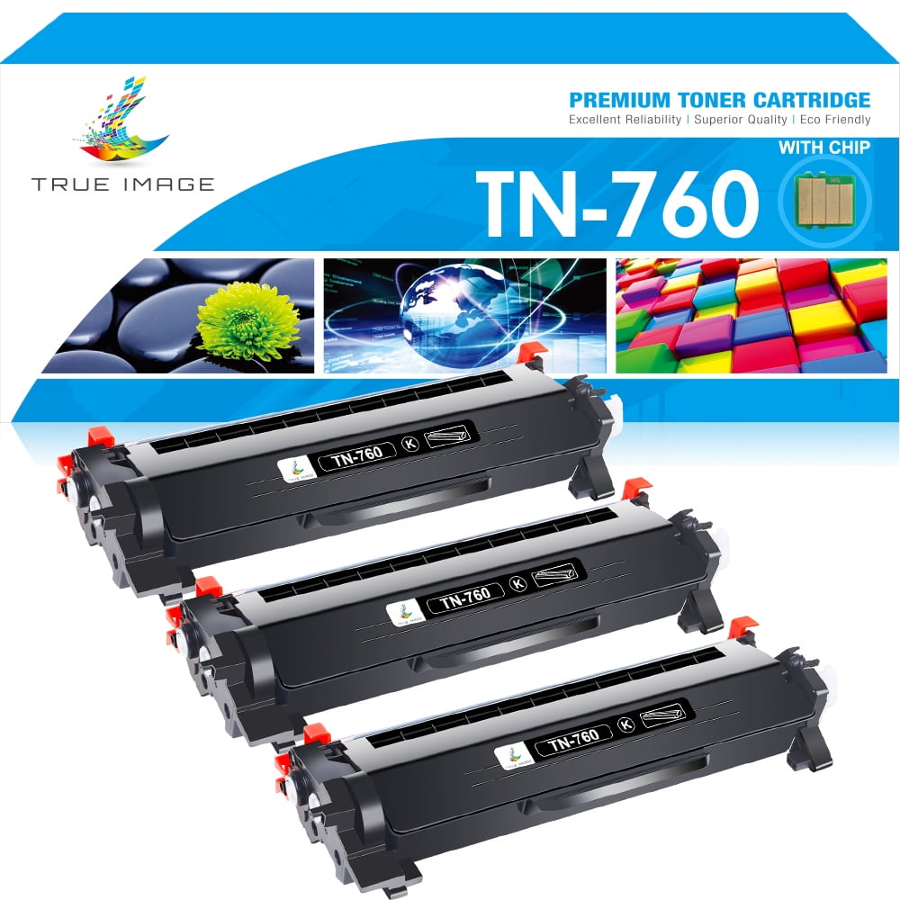 True Image TN760 TN730 Toner Cartridge Compatible for Brother TN760 TN