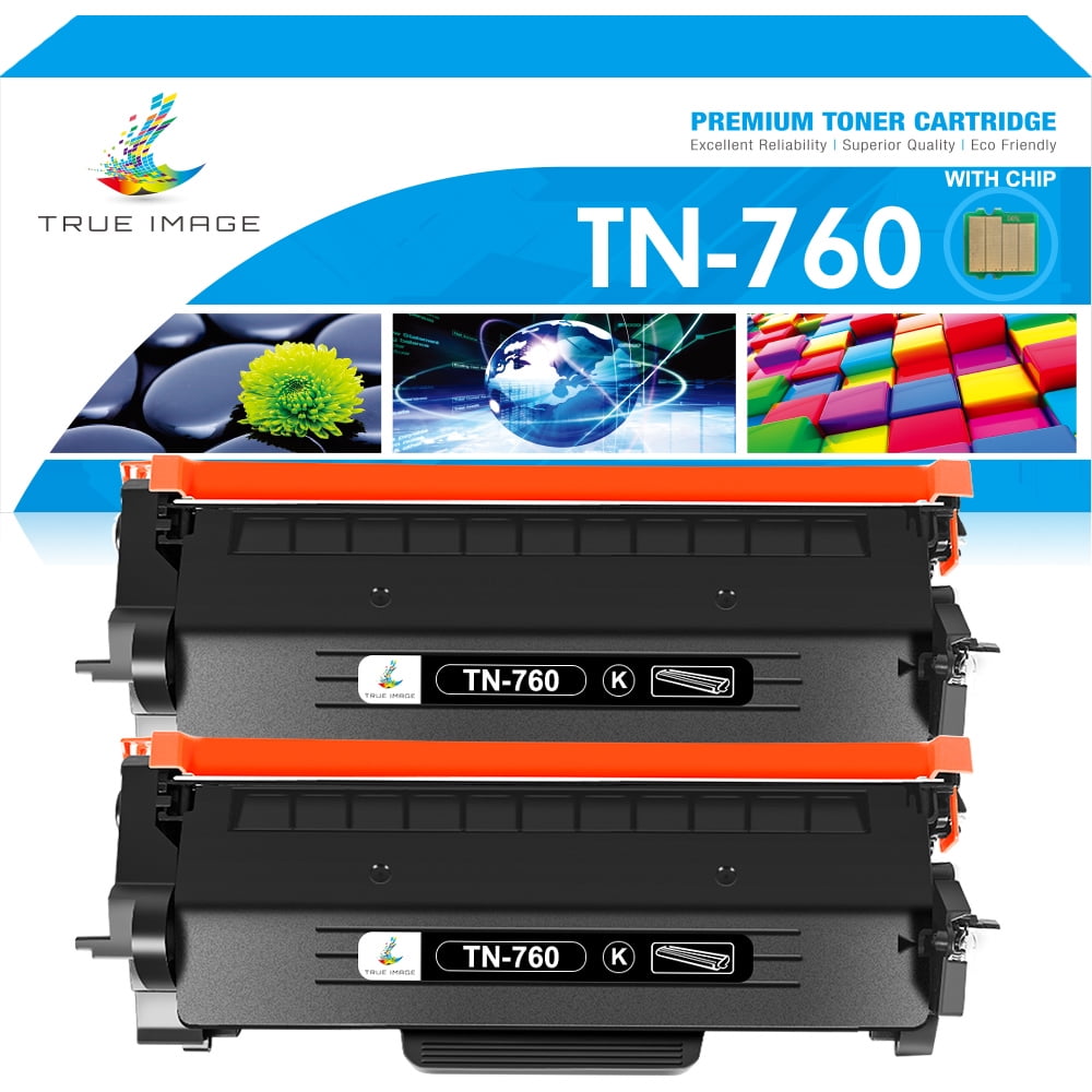 True Image TN760 Toner Cartridge Compatible for Brother TN760 TN730 TN