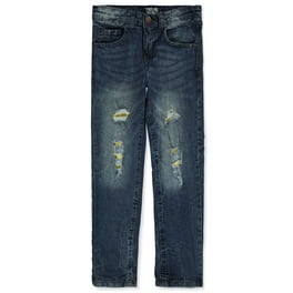 Wonder Nation Boys Rip & Repair Denim Jeans, 2 Pack, Sizes 4