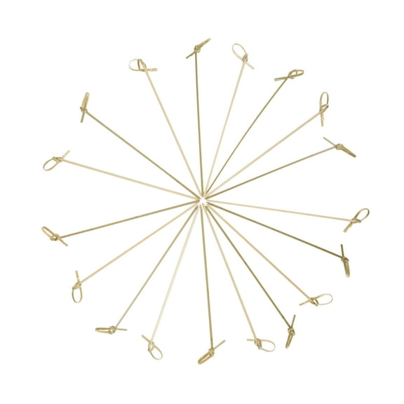 True Bamboo Cocktail Picks, Long Toothpicks for Garnish Appetizer Set of 24